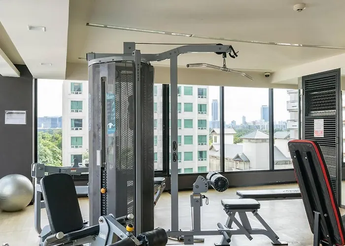 Appartement Stylish 1 Bedroom, Pool,bts Asok, Sukhumvit *