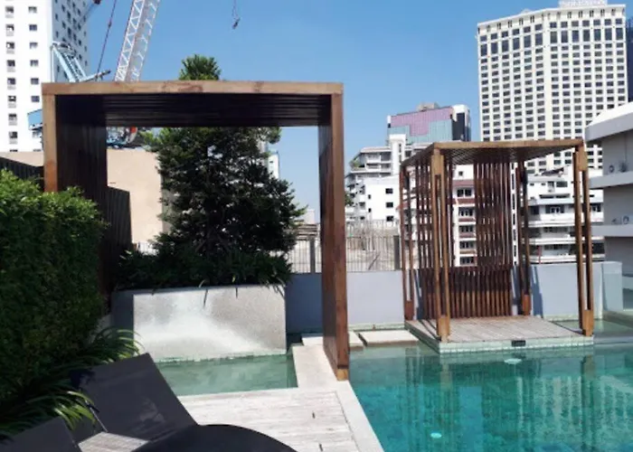 Appartement Stylish 1 Bedroom, Pool,bts Asok, Sukhumvit Bangkok