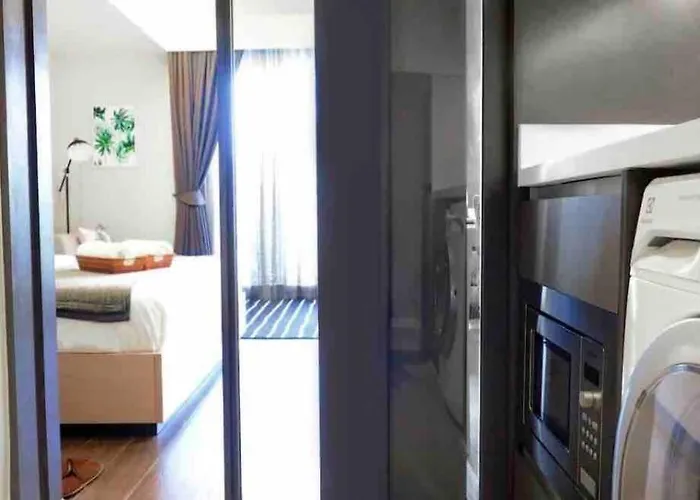 Appartement Stylish 1 Bedroom, Pool,bts Asok, Sukhumvit Bangkok