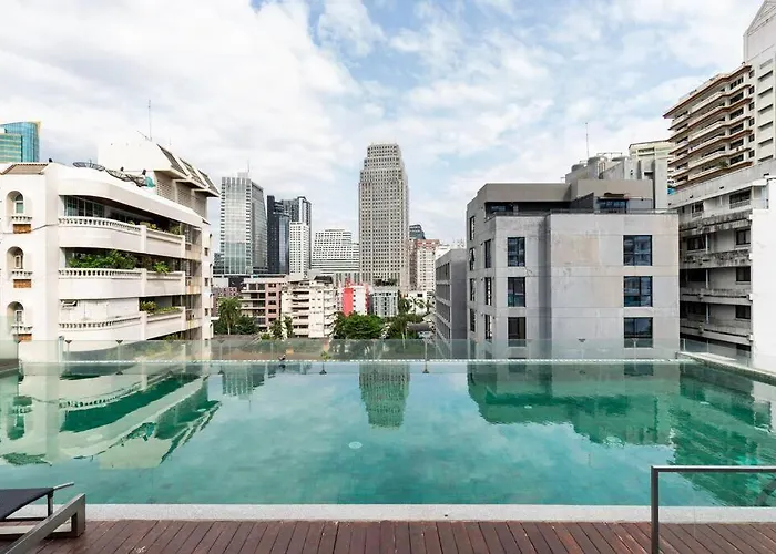 Stylish 1 Bedroom, Pool,bts Asok, Sukhumvit * Bangkok